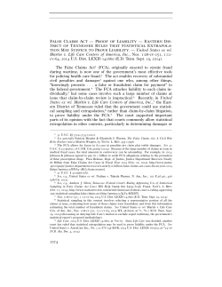 2074 TION MAY SUFFICE TO PROVE LIABILITY. &mdash; United States