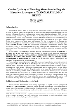 complete paper - Cascadilla Proceedings Project