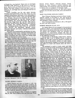 of Frank Fee, was baptized. There were no marriages recorded in