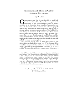 this PDF file - Greek, Roman, and Byzantine Studies
