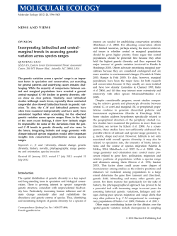 Incorporating latitudinal and central