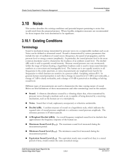 Noise - Shasta County