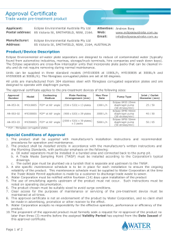 AN-053 - Water Corporation
