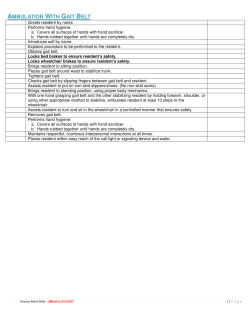 Mock Skill Sheets