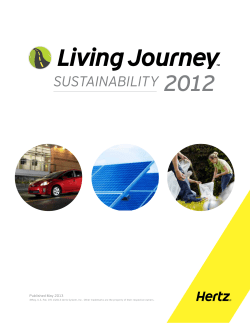 SuStainability 2012