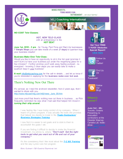 There`s Nothing New Out There - May 19, 2010