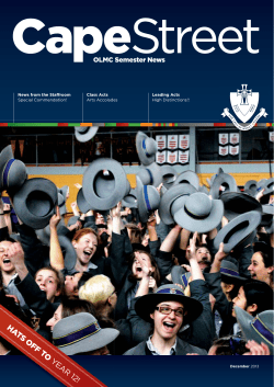 HATS OFF TO YEAR 12!