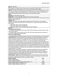 An open label, randomised, three-way cross