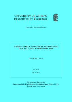 Department of Economics