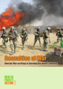 Casualties of war: How the war on drugs is harming the world`s