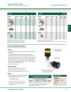 Full-Circle Rotary Nozzles