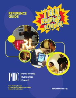 Teen Reading Lounge - Pennsylvania Humanities Council