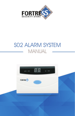 s02 alarm system - Fortress Security Store