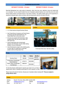 DISTANCE TO SCHOOL : 20 meters DISTANCE TO BEACH : 80