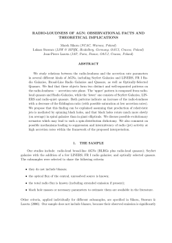radio-loudness of agn: observational facts and theoretical implications