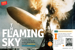 SKYThe tragic story of the Hindenburg, the greatest flying machine