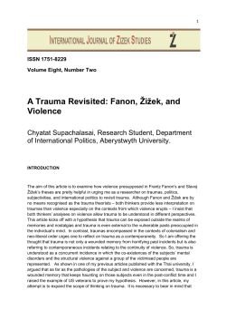 this PDF file - International Journal of Zizek Studies