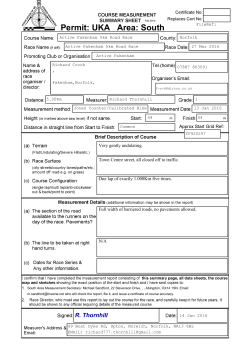 Active Fakenham 5Km distance certificate
