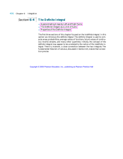 Chapter and Examples 6 - MDC Faculty Web Pages