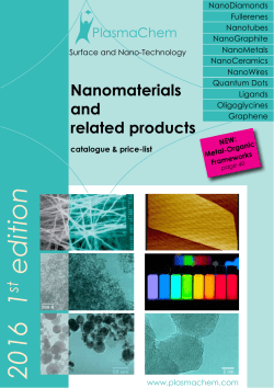 2016 1 edition - PlasmaChem GmbH