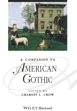 A Companion to American Gothic