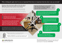 Are You Sitting Comfortably - Harlequin Office Furniture