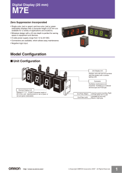 M7E Digital Display (25 mm)