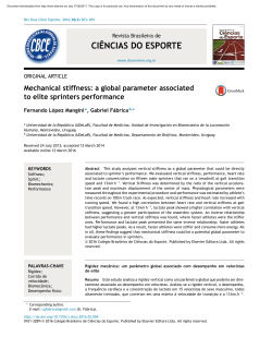 PDF - Revista Brasileira de Ci&ecirc;ncias do Esporte