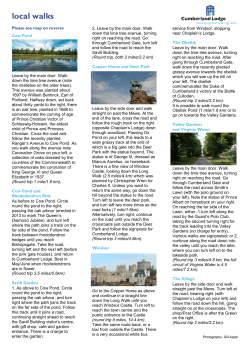 local walks - Cumberland Lodge
