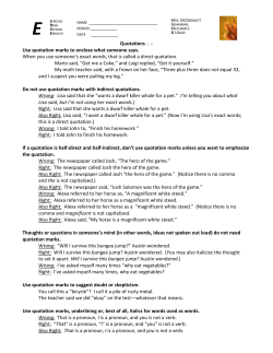 guide - Jericho Public Schools