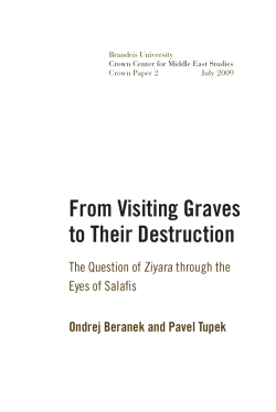 From Visiting Graves to Their Destruction