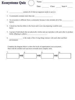 Date: ______ Class: _____ Seat