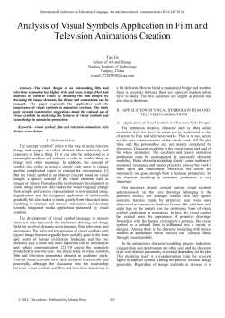 Analysis of Visual Symbols Application in Film and Television