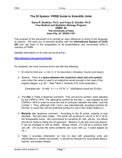 Free Radical and Radiation Biology Program