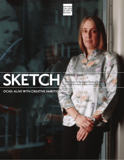 Spring 2004 - OCAD University
