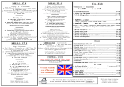 The Tide - Restaurant l`Estran