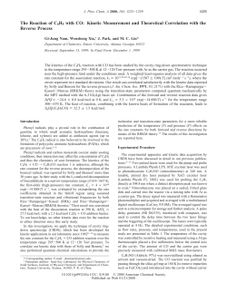 The Reaction of C6H5 with CO: Kinetic