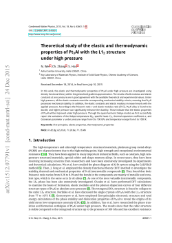 Theoretical study of the elastic and thermodynamic properties of Pt