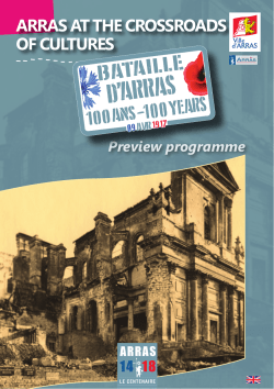 arras at the crossroads of cultures