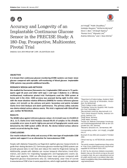 Accuracy and Longevity of an Implantable
