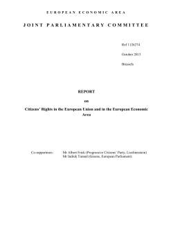 Citizens` Rights in the European Union and in the European