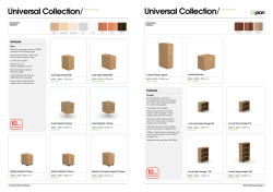 Task Storage Brochure
