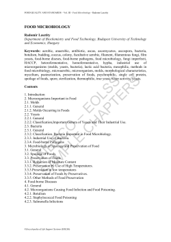 Food Microbiology