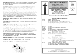 Sunday 16th April 2017