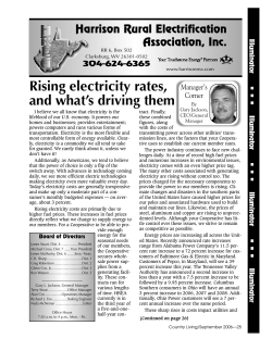 2006-09 September 2006 - Harrison Rural Electrification