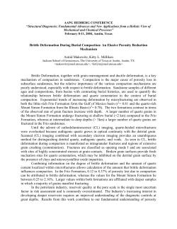 Brittle Deformation During Burial Compaction: An Elusive Porosity