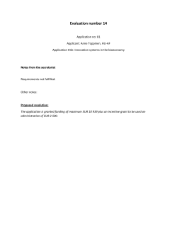 Evaluation number 14