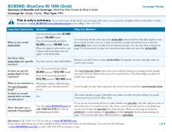 BCBSND: BlueCare 90 1600 (Gold)