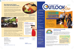 New Restaurants Feature Fast, Fresh and Healthful