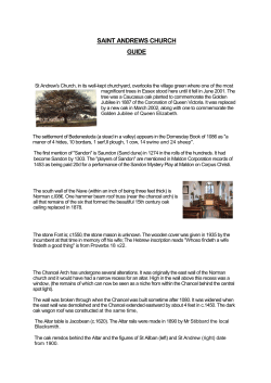saint andrews church guide - St. Andrews Church, Sandon
